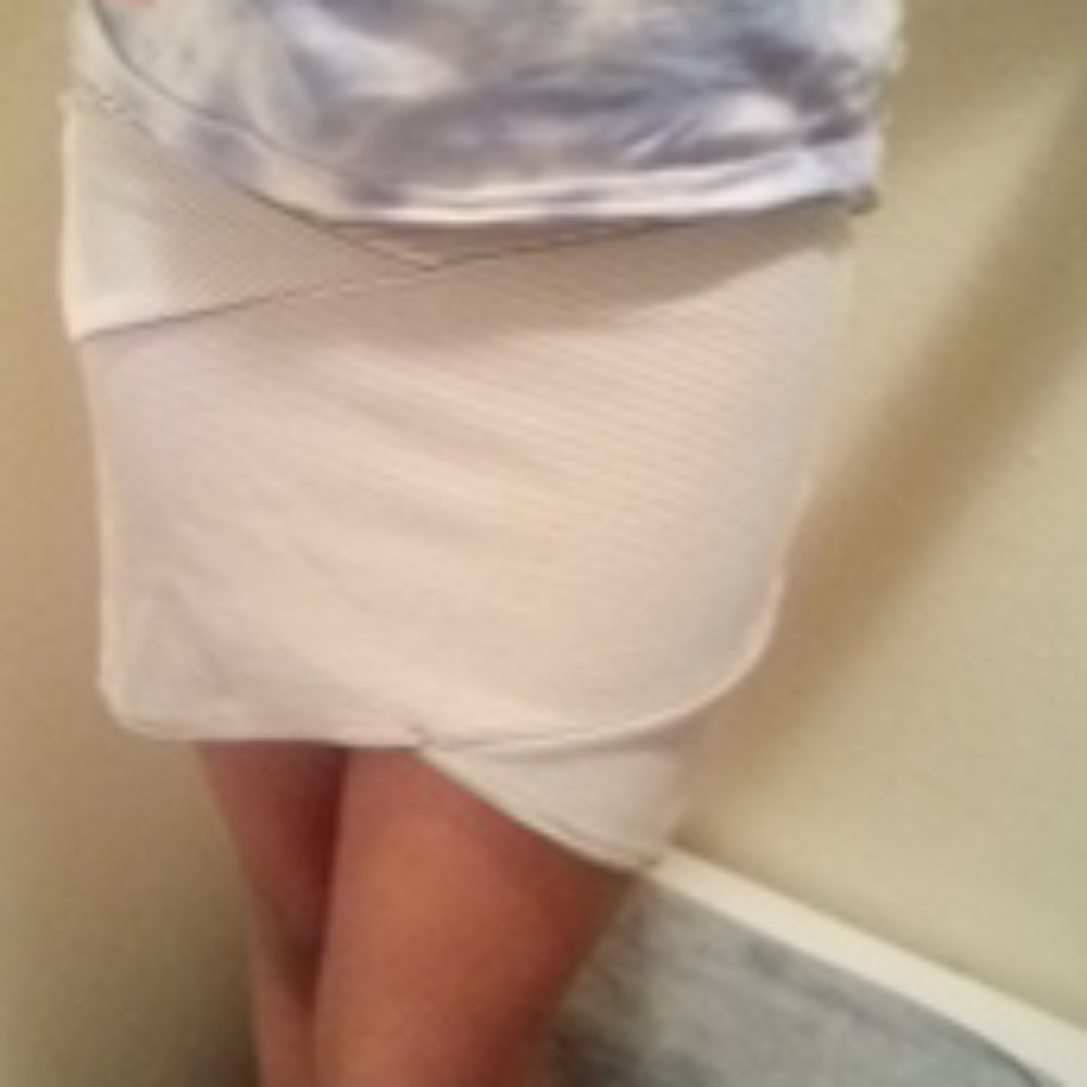 A forever21 striped skirt